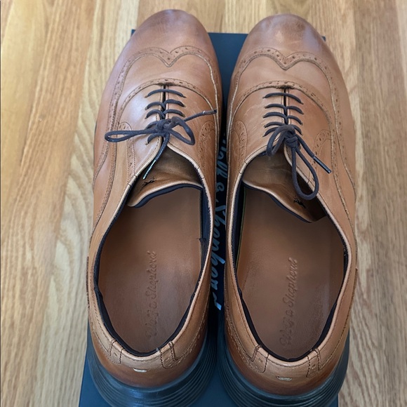 NEW!! Men’s Alan Payne Curtis II Dark Brown Oily Suede Oxfords Size 10M Supreme Virgin Mary Hoodie is available for purchase on au  main image 4